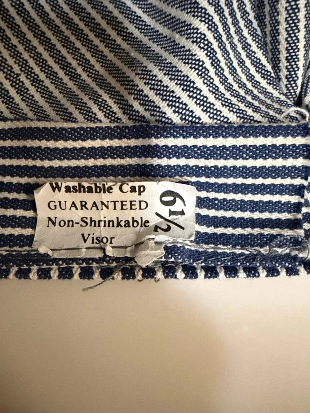 Kid’s Blue Stripe Engineer Cap